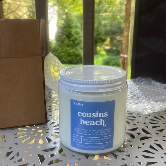 Other - NEW - Cousins Beach large candle - The Summer I Tiurned Pretty